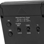 Monitor de humedad con reloj/termómetro Traceable&trade;