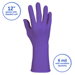 Guantes de examen Purple Nitrile-XTRA&trade;