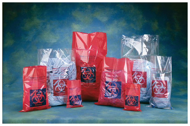 Bolsas de residuos esterilizables en autoclave: impresas